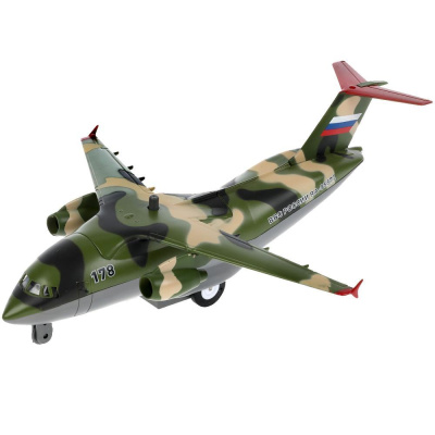 Инерционная модель Военно-транспортный самолёт Технопарк PLANE-20SLMIL-GN 01
